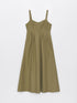 LC Waikiki Women's Heart Collar Plain Dress